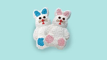 Bunny Robert and Bunny Robin Cakes